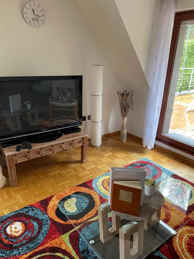 Ferienwohnung am Waldrand mit Dachterrasse Wetter  Exterior foto