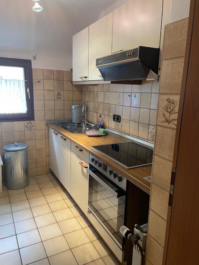 Ferienwohnung am Waldrand mit Dachterrasse Wetter  Exterior foto