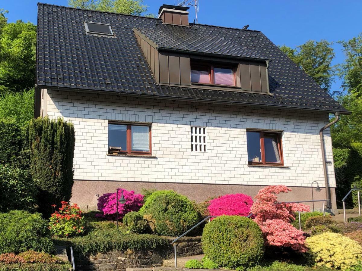 Ferienwohnung am Waldrand mit Dachterrasse Wetter  Exterior foto